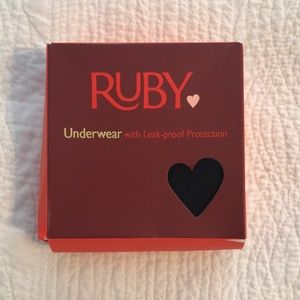 NIB Ruby Love period panties YM